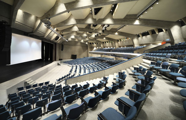 Interior of a conference hall