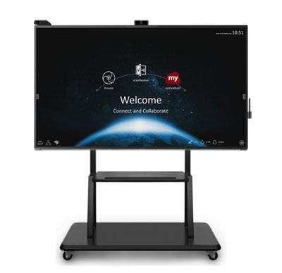 Interactive Touchscreen on Mobile Stand